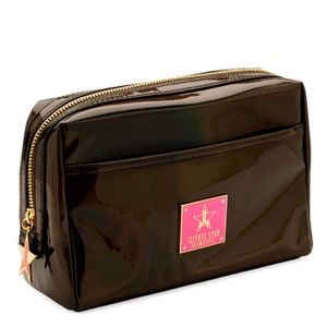 Jeffree star black holographic makeup bag